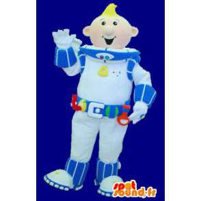 Mascot blond Astronaut. Kosmonauten-Kostüm - MASFR005793 - Menschliche Maskottchen