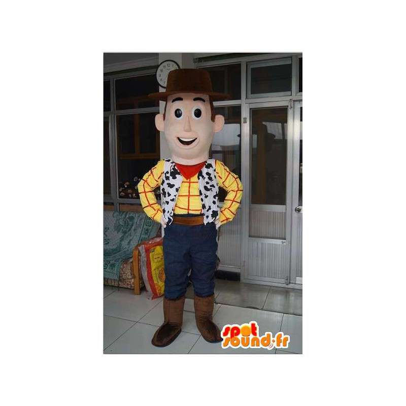 Mascotte van Woody, beroemde cowboy cartoon Toy Story - MASFR006032 - Toy Story Mascot