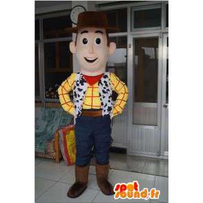 Mascotte van Woody, beroemde cowboy cartoon Toy Story - MASFR006032 - Toy Story Mascot