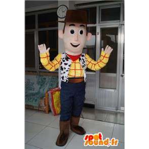 Mascotte van Woody, beroemde cowboy cartoon Toy Story - MASFR006032 - Toy Story Mascot