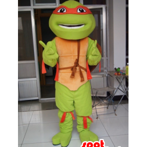 Ninja Turtle Maskottchen - Disguise cartoon - Kostüm - MASFR00166 - Maskottchen-Schildkröte