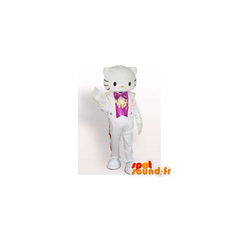 Mascot witte kat, Hello Kitty. Hello Kitty Costume - MASFR006401 - Cat Mascottes