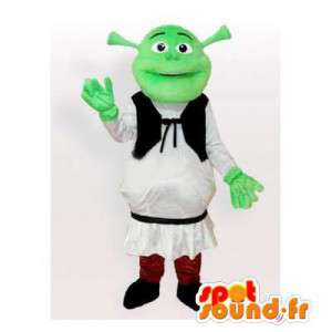 Shrek maskot, která je známá kreslená postavička - MASFR006509 - Shrek Maskoti