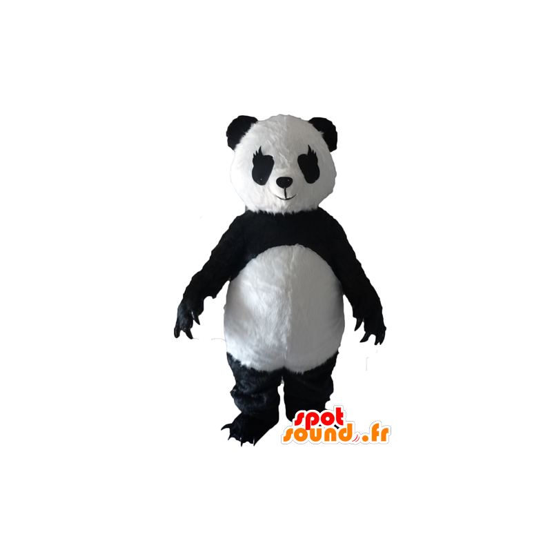 マスコットのパンダ の 大きな爪と黒と白のパンダマスコット 色変更 変化なし 切る L 180 190センチ 撮影に最適 番号 服とは 写真にある場合 番号 付属品 番号