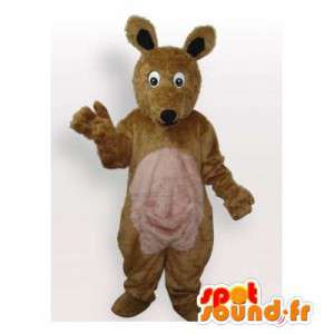 Bruine rat mascotte. rat Suit - MASFR006527 - mascottes Huisdieren