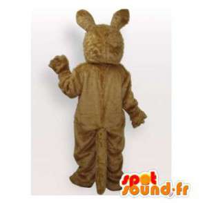 Bruine rat mascotte. rat Suit - MASFR006527 - mascottes Huisdieren