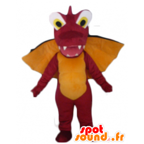 Halloween Dragon Rouge Adulte Accessoires Costume De Mascotte De