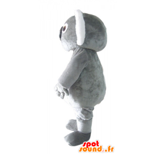 Mascote cinza e koala branco, gordo, doce e engraçado - MASFR23039 - Koala Mascotes