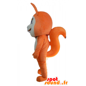 Laranja mascote raposa bonito, branco e marrom, muito realista em Fox  Mascotes Mudança de cor Sem mudança Cortar L (180-190 Cm) Esboço antes da  fabricação (2D) Não Com as roupas? (se presente