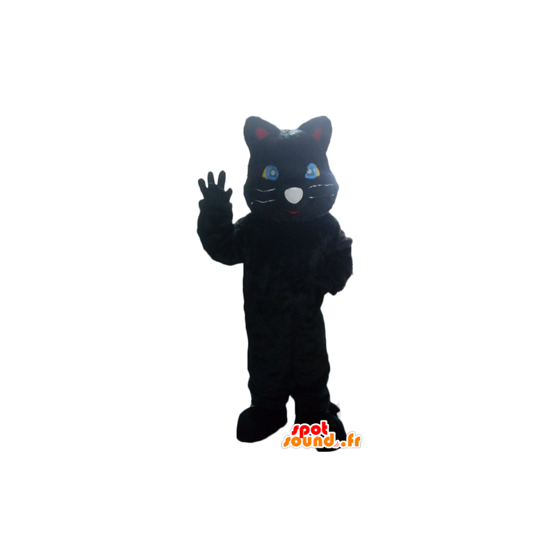 Gatto nero mascotte, Black Panther, Giant - MASFR23115 - Mascotte gatto