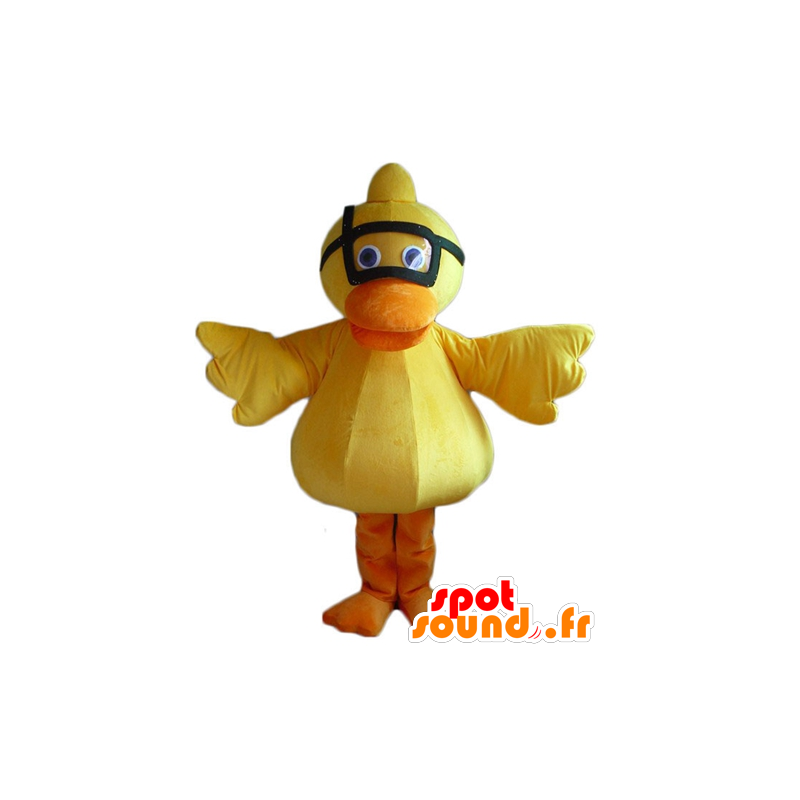 Amarelo mascote pato. Costume Duck em patos mascote Mudança de cor Sem  mudança Cortar L (180-190 Cm) Esboço antes da fabricação (2D) Não Com as  roupas? (se presente na foto) Não Acessórios