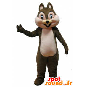 Tic Tac mascot or famous brown squirrel cartoon - MASFR23266 - Mascots famous characters