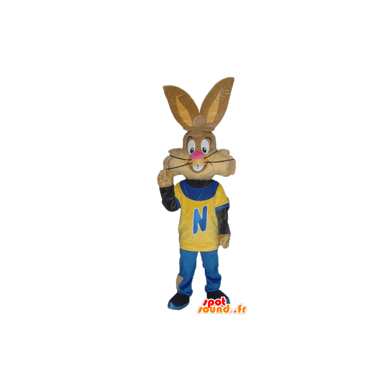 Maskot Quicky slavný brown králík Nesquik - MASFR23293 - Celebrity Maskoti