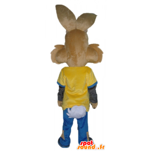 Mascot Quicky beroemde bruin konijn Nesquik - MASFR23293 - Celebrities Mascottes