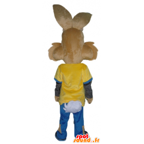 Mascot Quicky beroemde bruin konijn Nesquik - MASFR23293 - Celebrities Mascottes