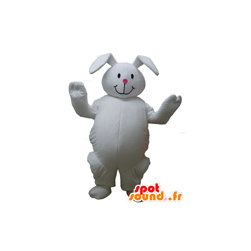 マスコットのウサギ の ふっくらとかわいい大きな白いウサギのマスコット 色変更 変化なし 切る L 180 190センチ 撮影に最適 番号 服とは 写真にある場合 番号 付属品 番号