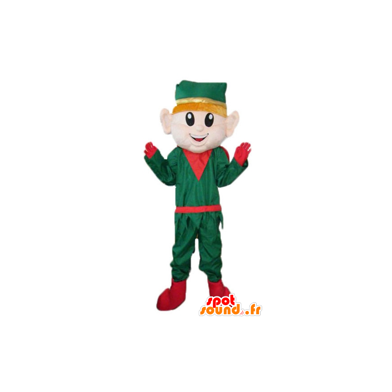 クリスマスマスコット の マスコットのエルフ 妖精クリスマスの赤と緑の服 色変更 変化なし 切る L 180 190センチ 撮影に最適 番号 服とは 写真にある場合 番号 付属品 番号
