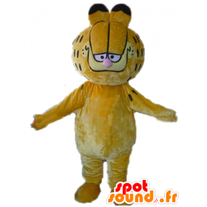 Garfield maskotti, kuuluisa oranssi kissa sarjakuva - MASFR23384 - Garfield Maskotteja
