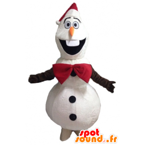 Mascotte Olaf famoso pupazzo di neve Snow Queen - MASFR23402 - Famosi personaggi mascotte