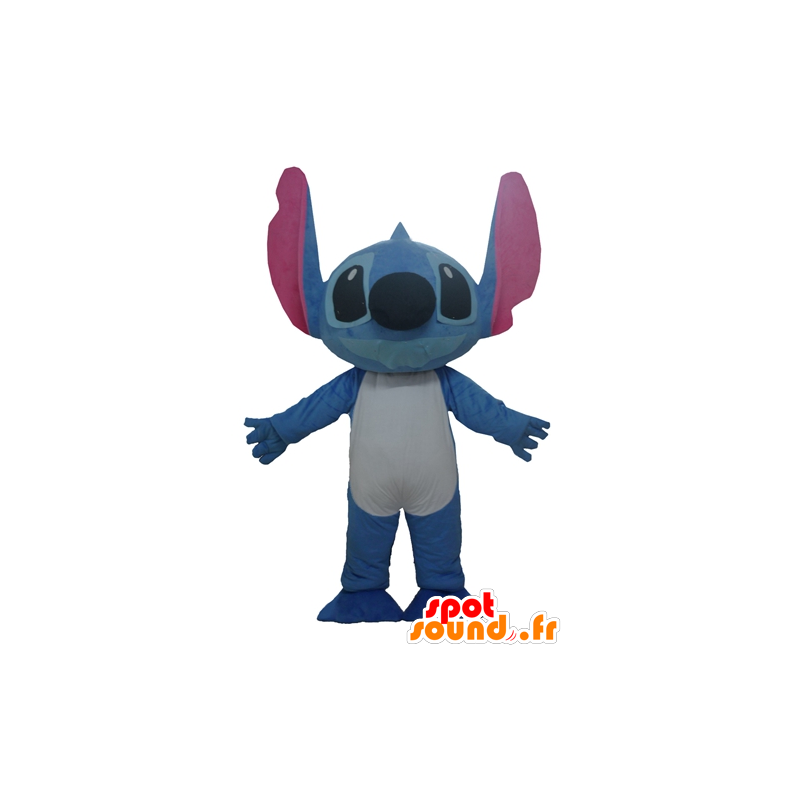 Stitch mascotte, de blauwe alien van Lilo en Stitch - MASFR23409 - Celebrities Mascottes