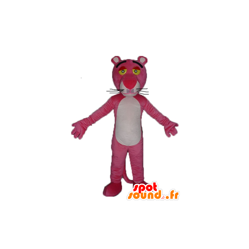 Pink Panther mascot, cartoon character - MASFR23420 - Mascots famous characters