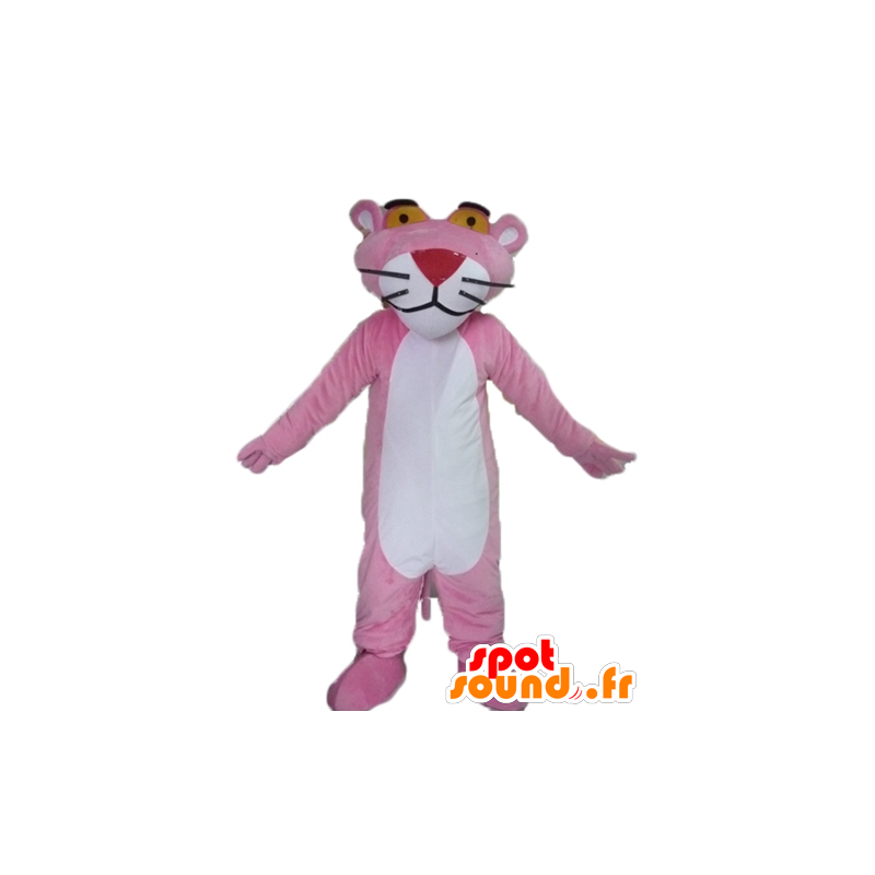 Pink Panther-Maskottchen, Cartoon-Figur - MASFR23431 - Maskottchen berühmte Persönlichkeiten