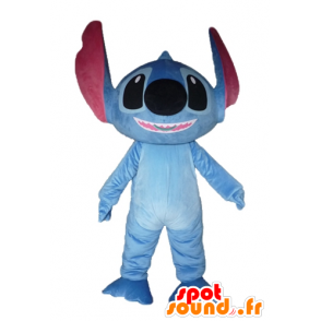 Stitch maskot, den blå alien av Lilo og Stitch - MASFR23455 - kjendiser Maskoter