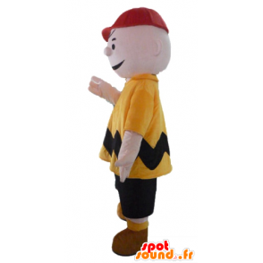 Mascot Charlie Brown, Snoopy berømte karakter - MASFR23462 - Maskoter Snoopy