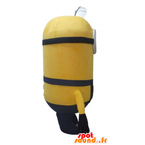 Minion maskot, berømt gul tegneseriefigur - Spotsound maskot