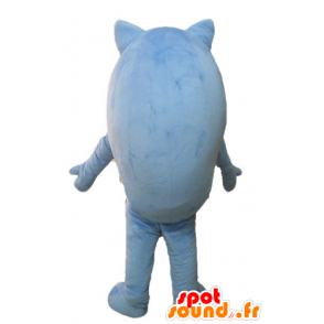 Fox mascote, azul animal, todo e bonito - MASFR23506 - Fox Mascotes