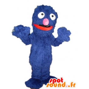 Maskot blue monster, sladká, legrační, chlupatý - MASFR23510 - Maskoti netvoři