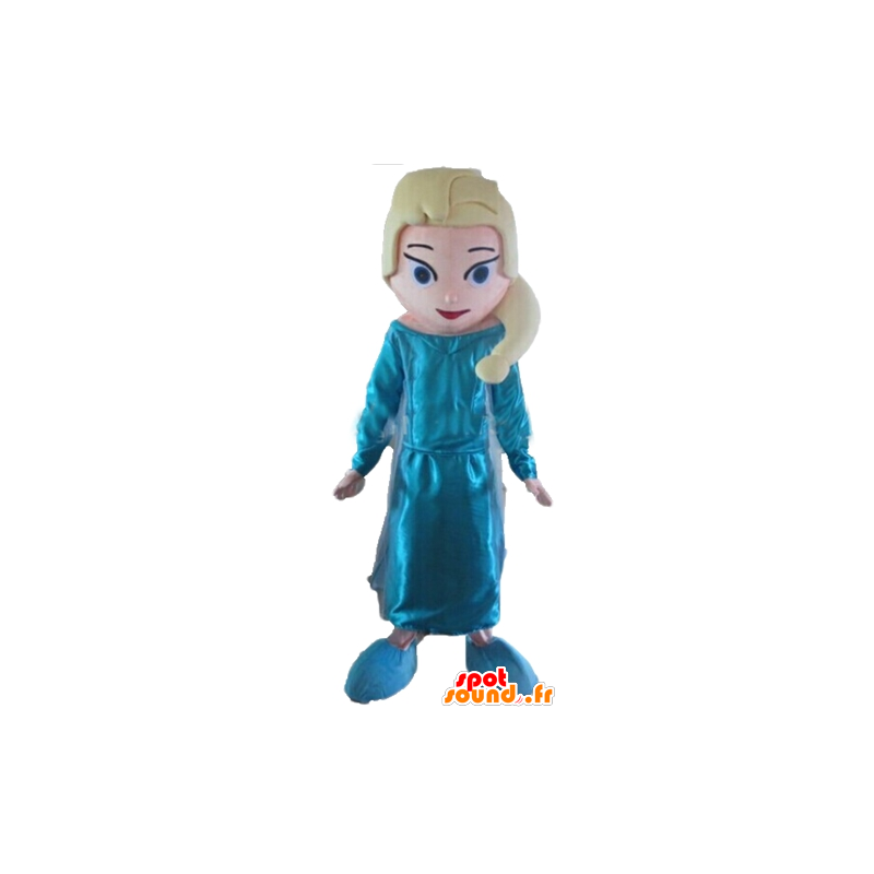 Mascotte d'Elsa, famosa Principessa di Disney - MASFR23590 - Famosi personaggi mascotte