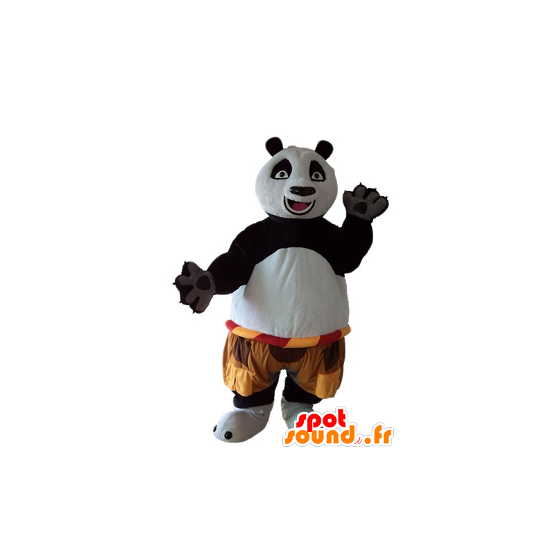Mascote do panda preto e branco muito bonito e Cortar L (175-180CM)