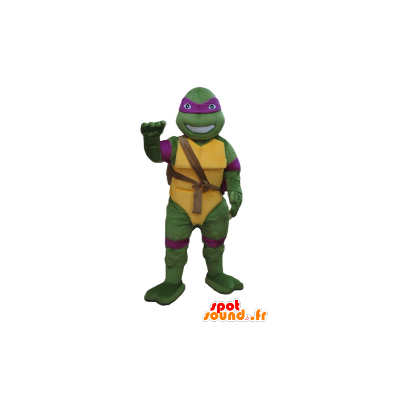 Mascot Donatello beroemde paarse ninja turtle - MASFR23628 - Celebrities Mascottes