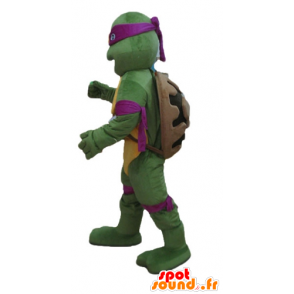 Mascot Donatello beroemde paarse ninja turtle - MASFR23628 - Celebrities Mascottes