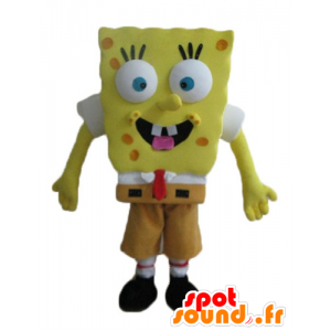 Spongebob Maskottchen, gelbe Cartoon-Figur - MASFR23639 - Maskottchen Sponge Bob