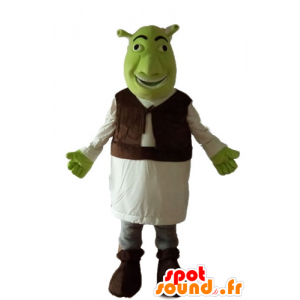 Shrek Maskottchen, das berühmte grüne Oger cartoon - MASFR23654 - Maskottchen Shrek