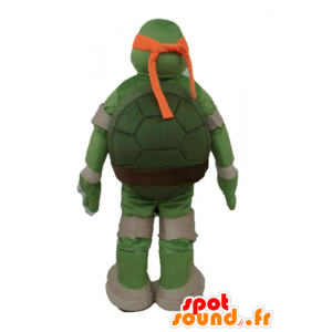 Maskotti Michelangelo, kuuluisan oranssin kilpikonna Ninja Turtles - MASFR23661 - julkkikset Maskotteja