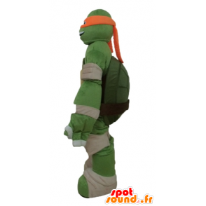 Mascot van Michelangelo, de bekende oranje schildpad ninja turtles - MASFR23661 - Celebrities Mascottes