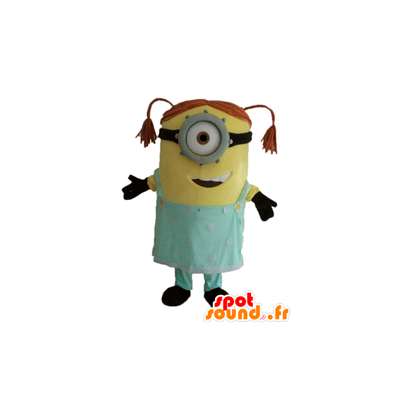 Minion Pippi Langstrumpf Maskottchen Zeichentrickfigur - MASFR23674 - Maskottchen berühmte Persönlichkeiten