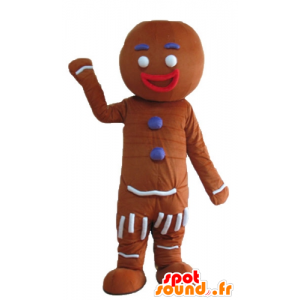 Ti Cookie Maskottchen berühmten Lebkuchen in Shrek - MASFR23675 - Maskottchen Shrek