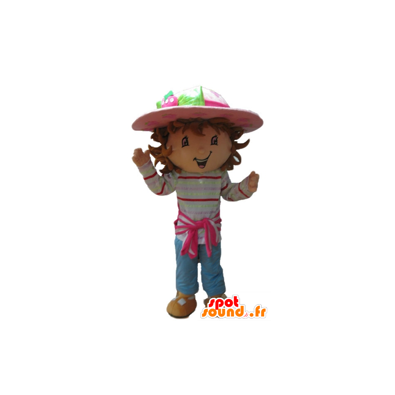 Charlotte mascot Strawberry cartoon character - MASFR23713 - Mascots famous characters