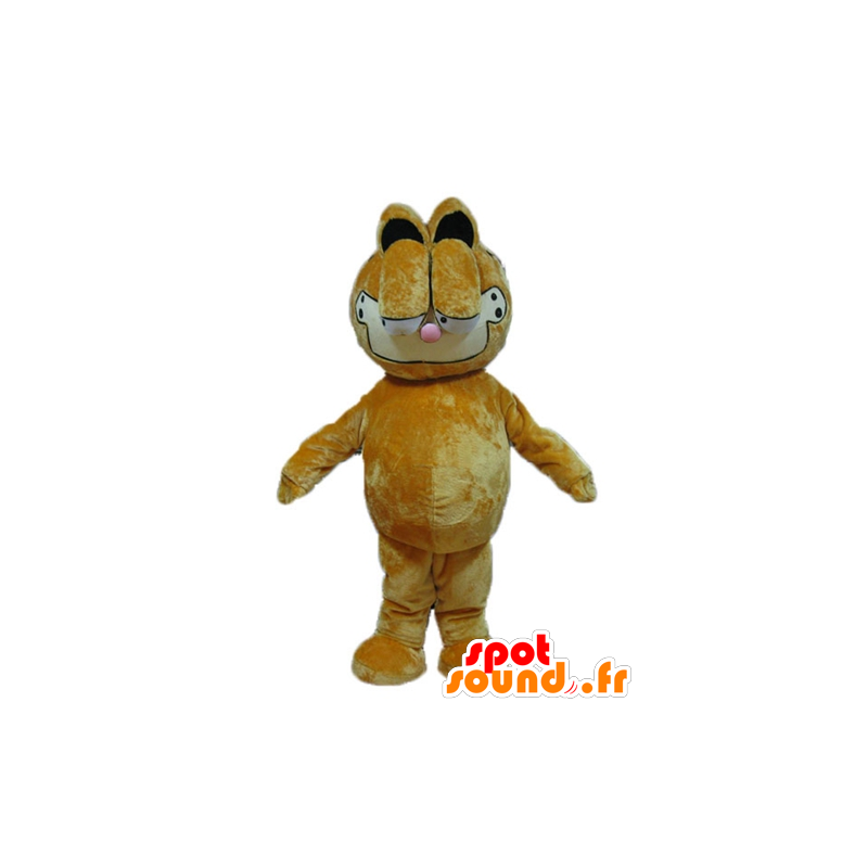 Mascotte de Garfield, célèbre chat orange de dessin animé - MASFR23734 - Mascottes Garfield