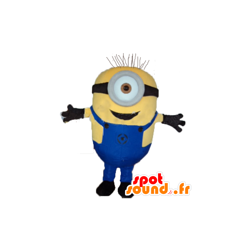 Mascot Minion, caráter amarelo famoso desenho animado - MASFR23740 - Celebridades Mascotes