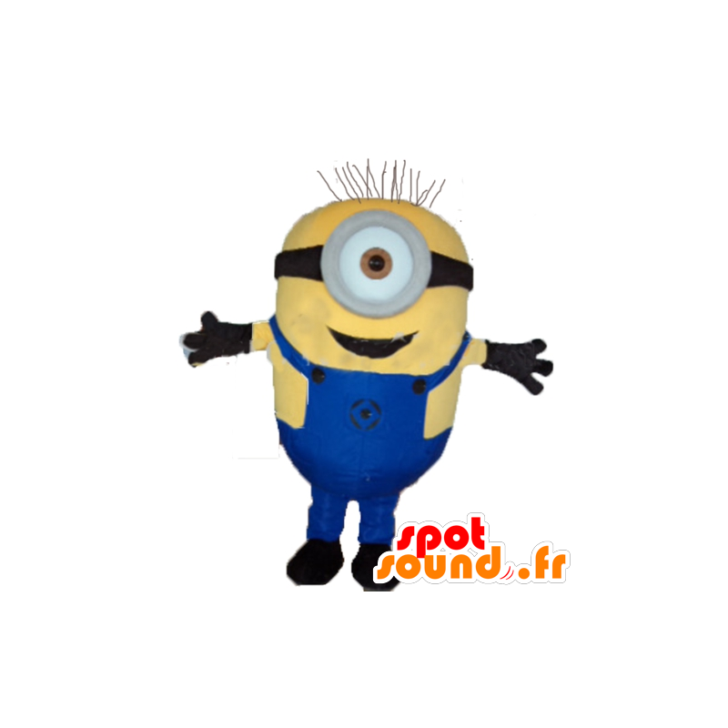 Minion maskot, berömd gul seriefigur - Spotsound maskot