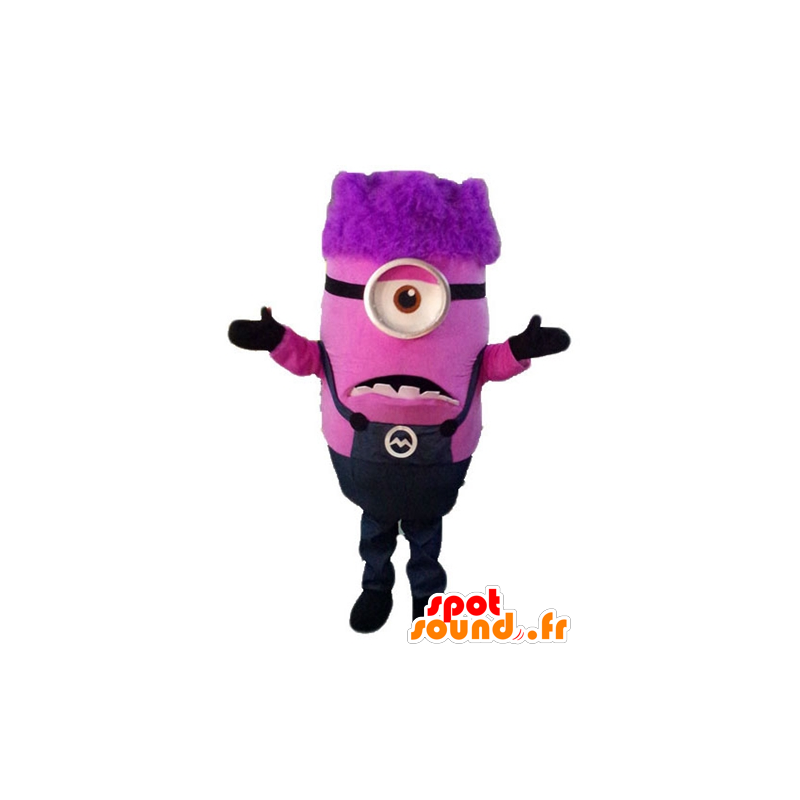 Minion mascotte rosa, carattere Me Despicable - MASFR23797 - Famosi personaggi mascotte