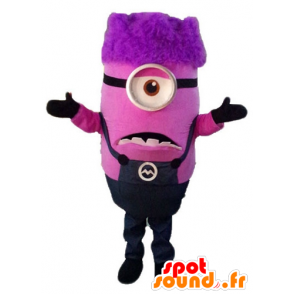 Minion mascotte rosa, carattere Me Despicable - MASFR23797 - Famosi personaggi mascotte