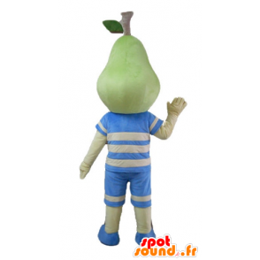 Mascote menino com uma cabeça em forma de pêra - MASFR23856 - Mascotes Boys and Girls