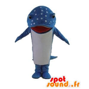 Mascot fish, striped dolphin, pea - MASFR24148 - Mascot Dolphin