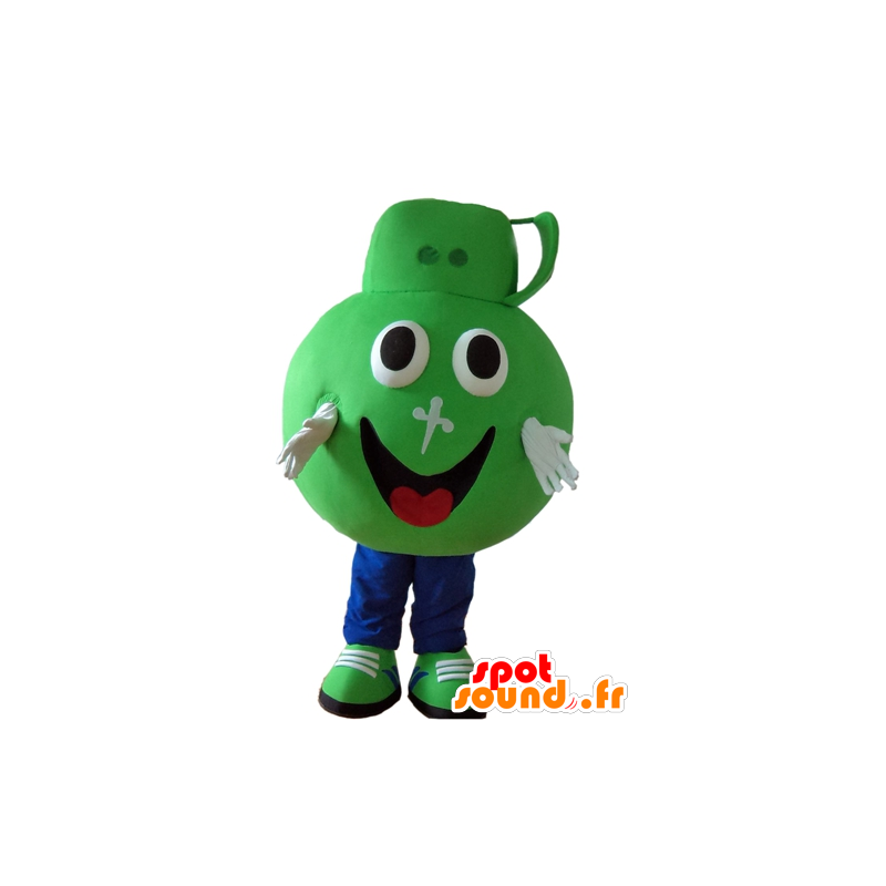 Mascote produto doméstico verde, Dettol - MASFR24405 - objetos mascotes